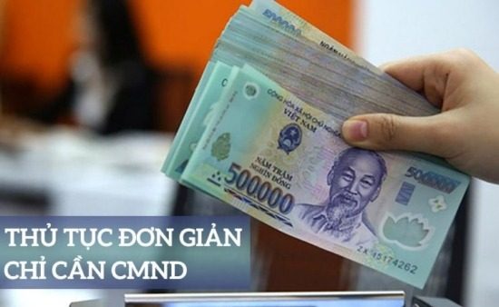 Vay tiền 3 triệu đồng trong ngày, không cần chứng minh thu nhập